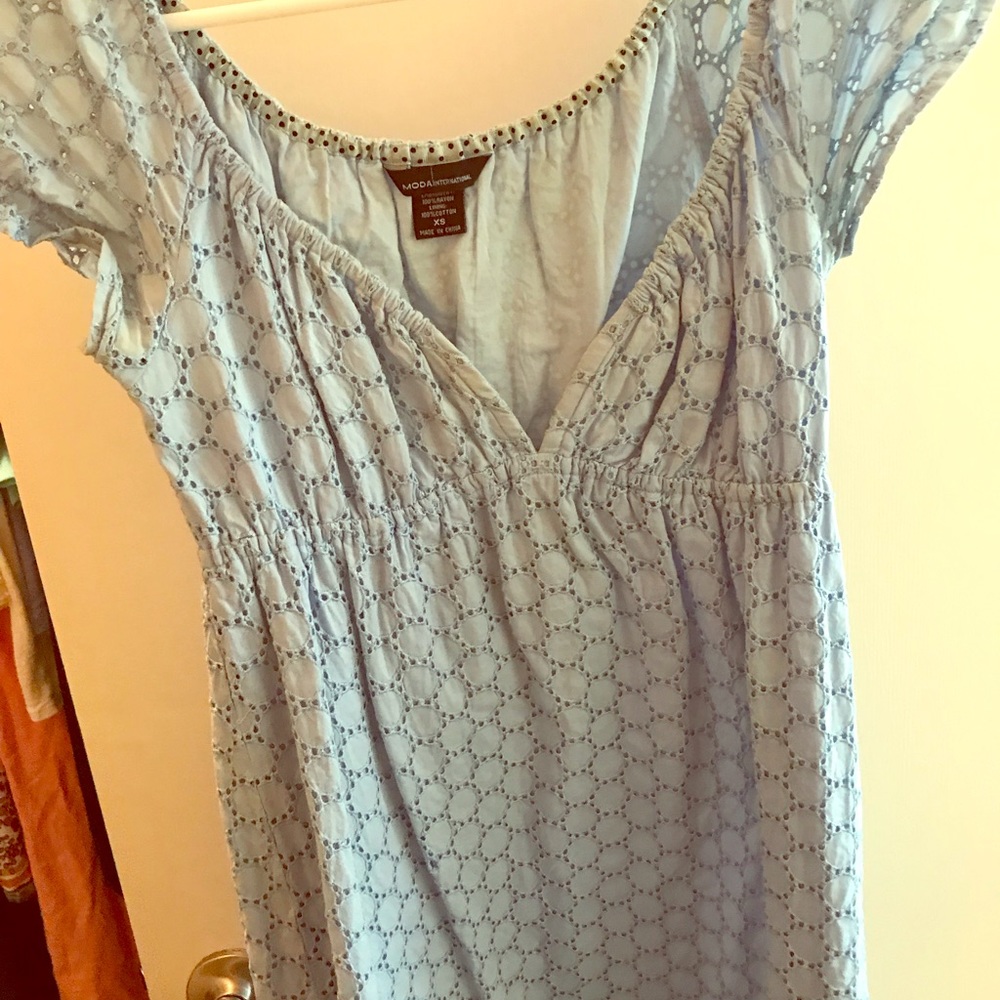 Baby doll mini dress